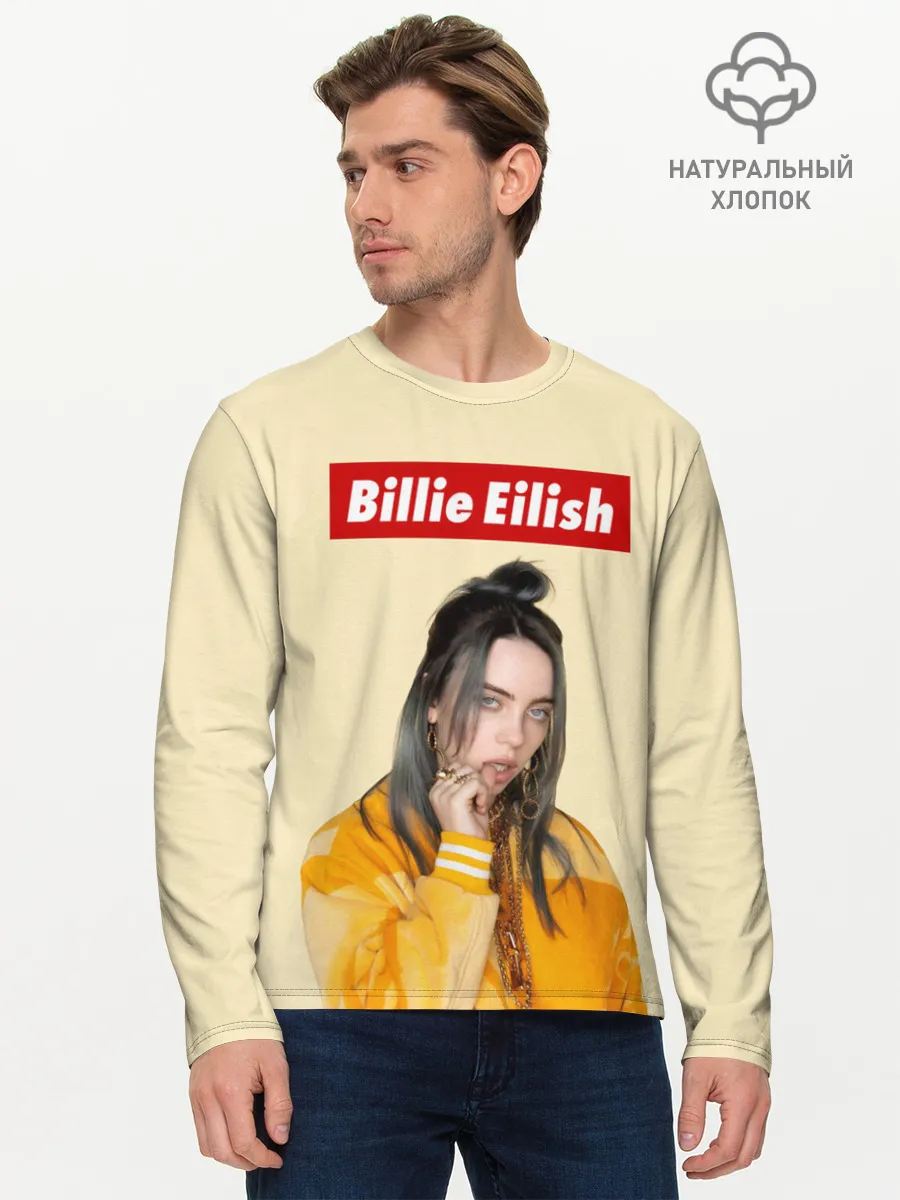 Мужской лонгслив базовый / BILLIE EILISH.