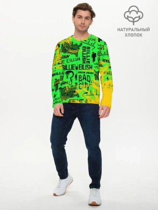 Мужской лонгслив базовый / BILLIE EILISH.