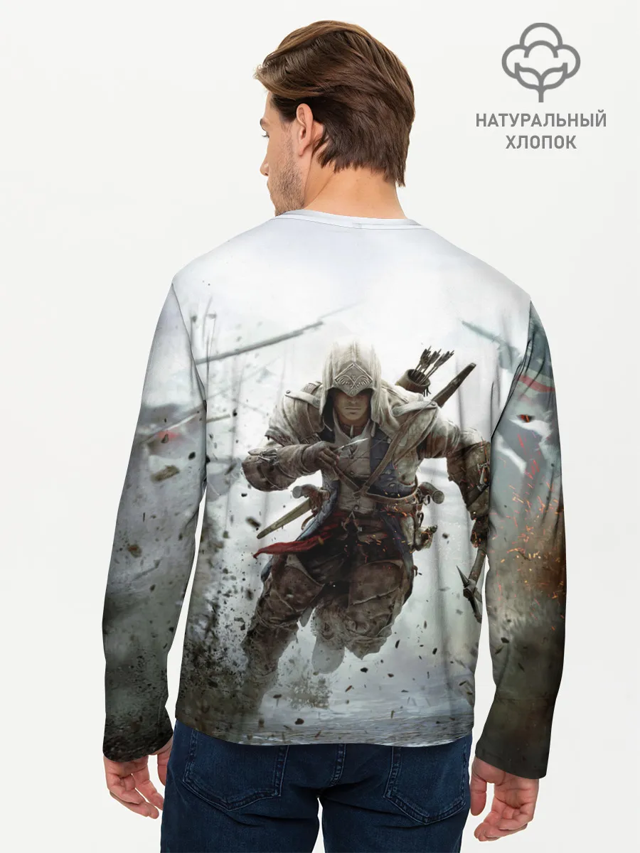 Мужской лонгслив базовый / ASSASSINS CREED