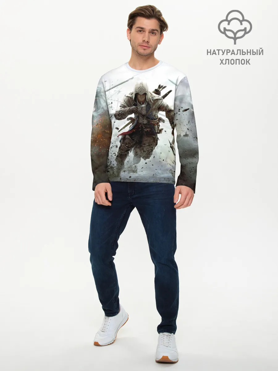 Мужской лонгслив базовый / ASSASSINS CREED