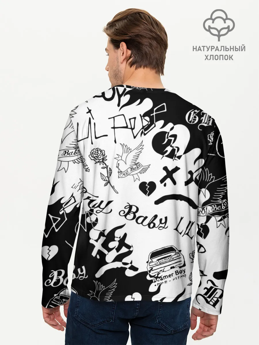 Мужской лонгслив базовый / LIL PEEP | ЛИЛ ПИП