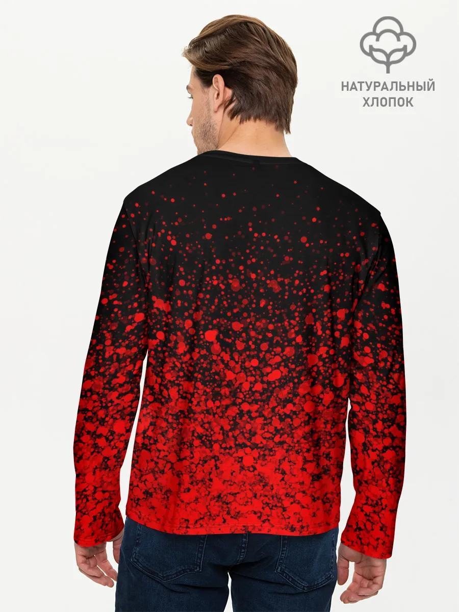 Мужской лонгслив базовый / nCoV | КОРОНАВИРУС