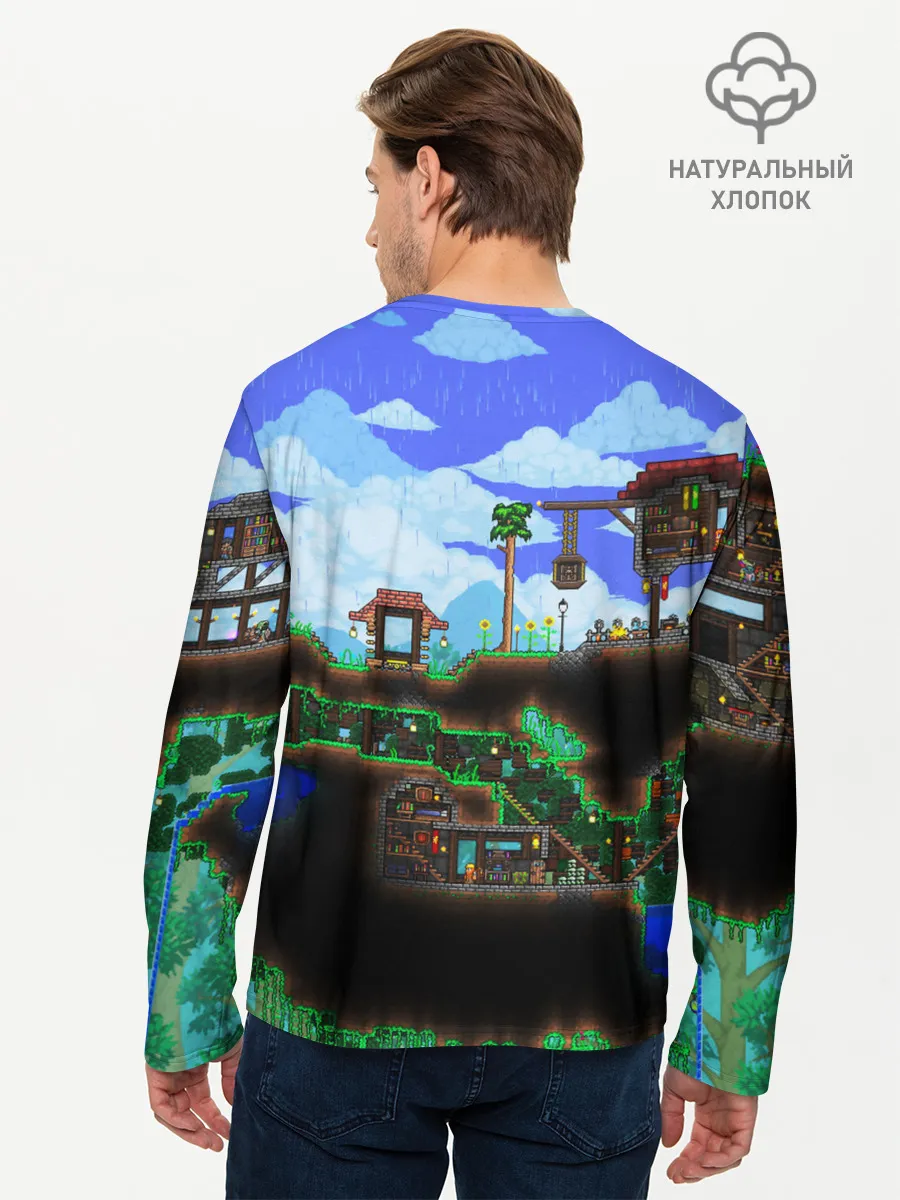 Мужской лонгслив базовый / TERRARIA