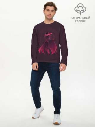 Мужской лонгслив базовый / Hollow Knight
