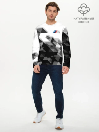 Мужской лонгслив базовый / BMW | БМВ