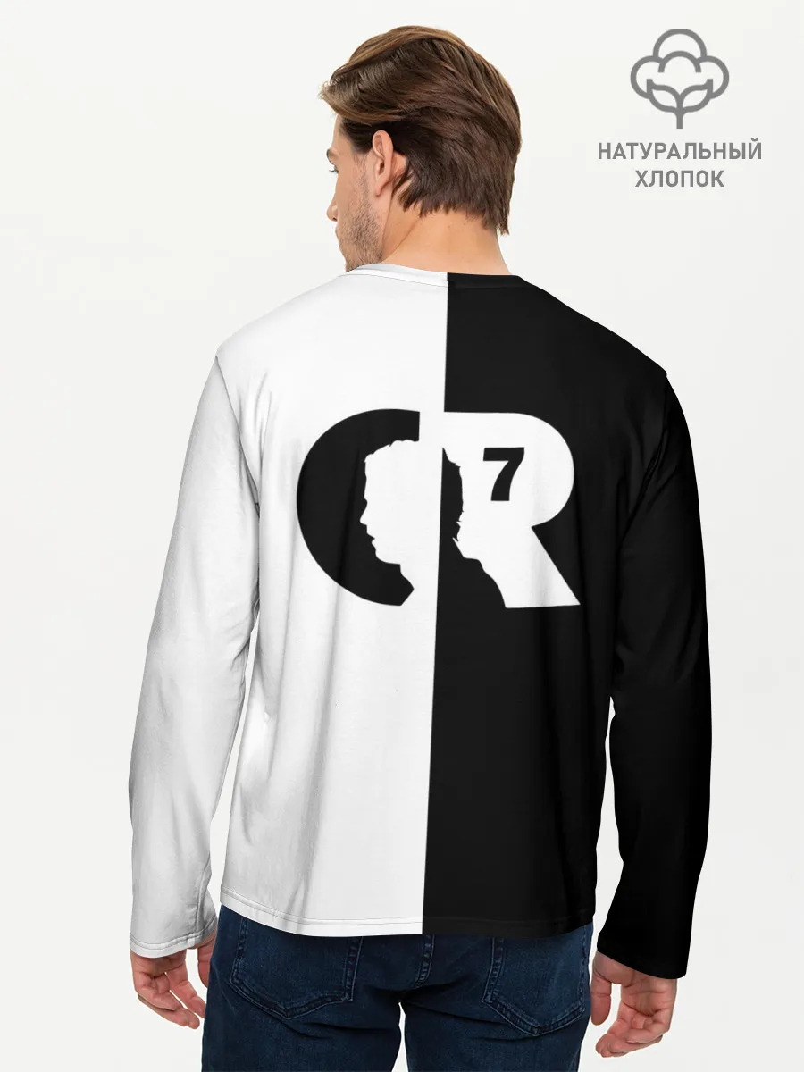 Мужской лонгслив базовый / Cristiano Ronaldo