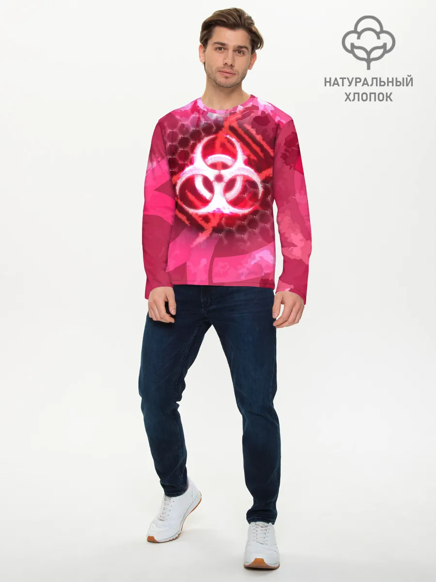 Мужской лонгслив базовый / Plague Inc LC