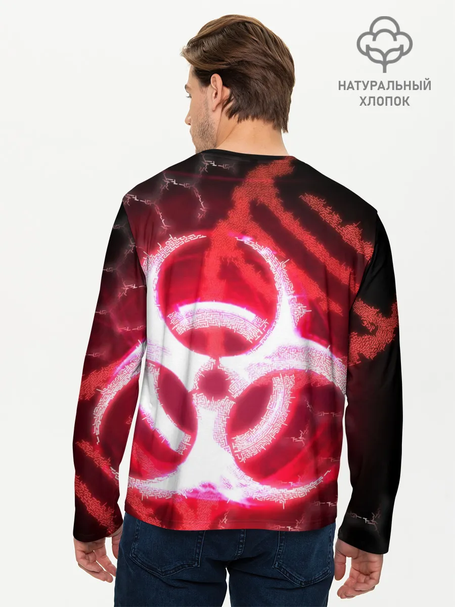 Мужской лонгслив базовый / Plague Inc ShB