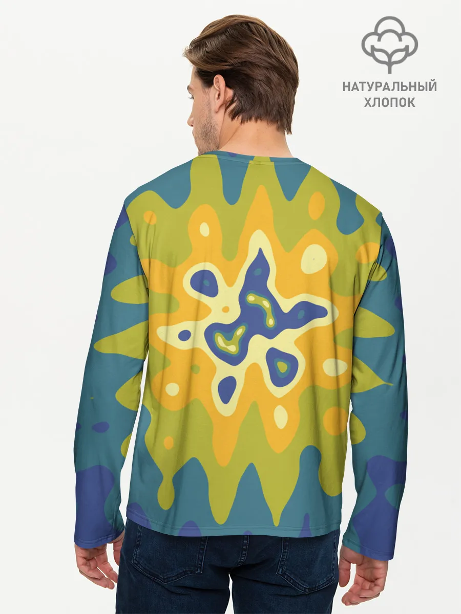 Мужской лонгслив базовый / Время приключений