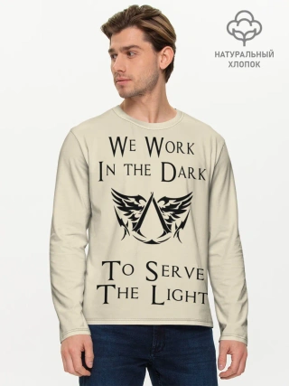 Мужской лонгслив базовый / Assassins Creed