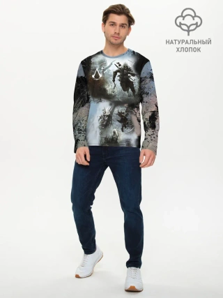 Мужской лонгслив базовый / Assassin’s Creed