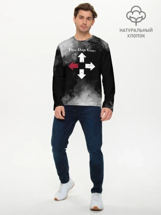 Мужской лонгслив базовый / Three Days Grace
