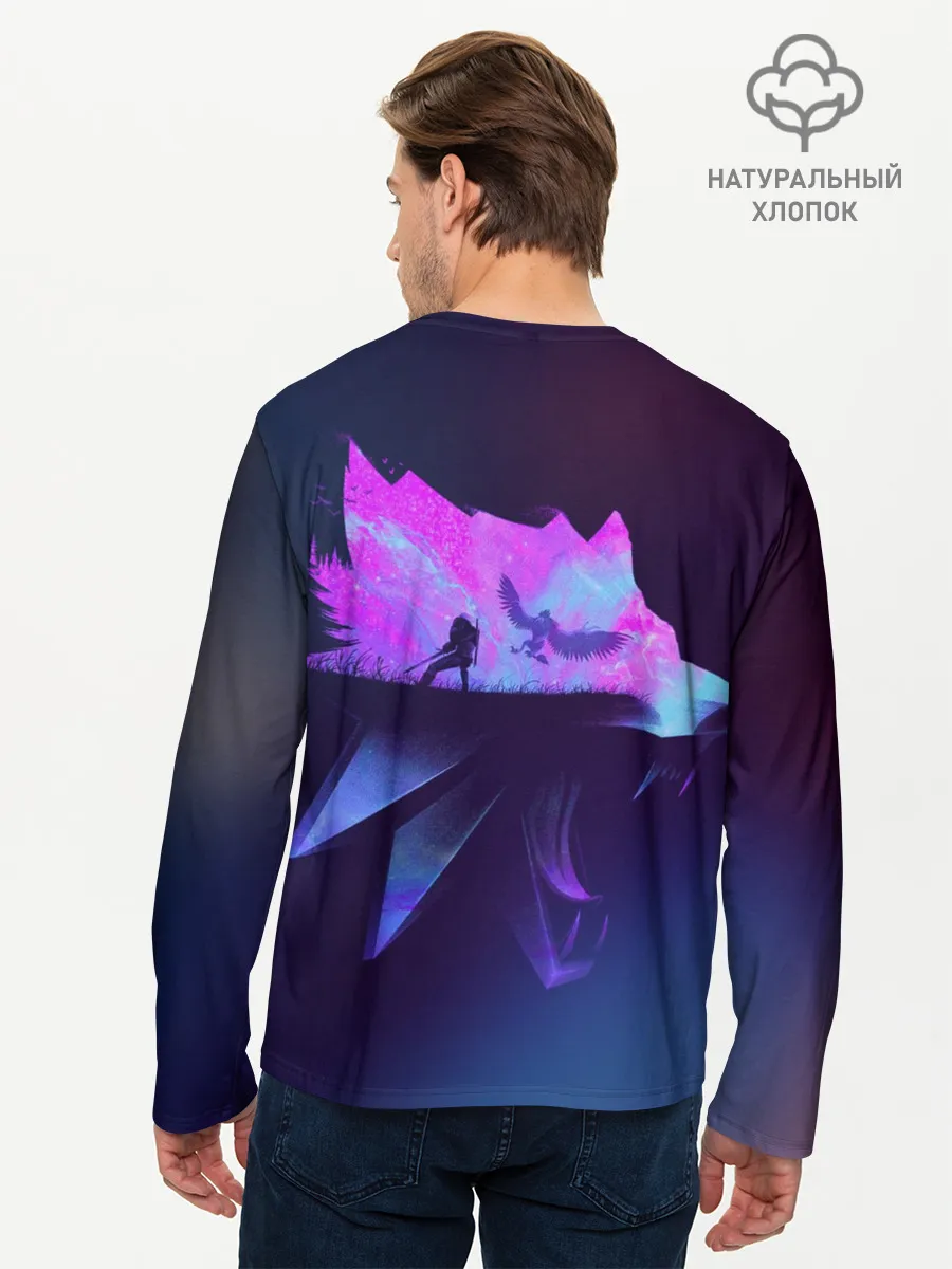Мужской лонгслив базовый / The Witcher