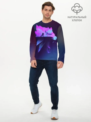 Мужской лонгслив базовый / The Witcher