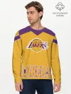 Мужской лонгслив базовый / Los Angeles Lakers