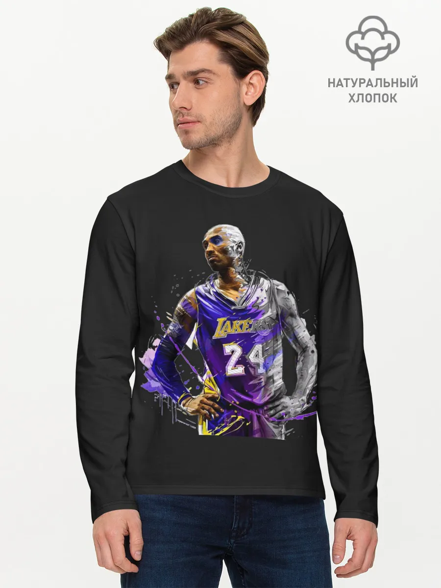 Мужской лонгслив базовый / Kobe Bryant