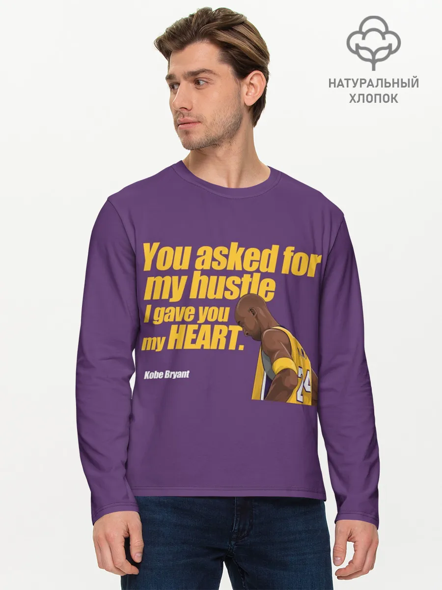 Мужской лонгслив базовый / Kobe Bryant