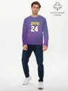 Мужской лонгслив базовый / Los Angeles Lakers / Kobe Brya