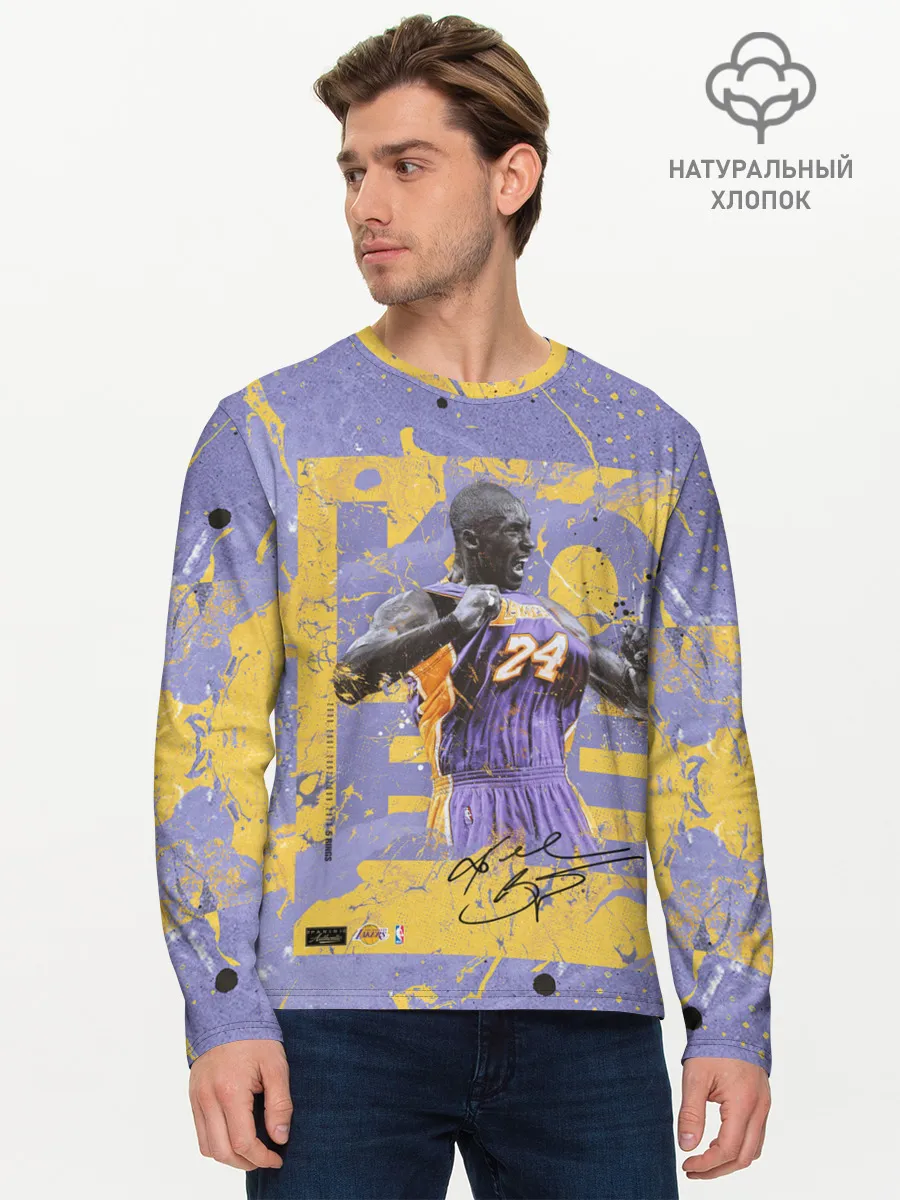 Мужской лонгслив базовый / Kobe Bryant