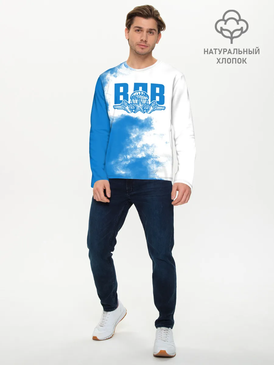 Мужской лонгслив базовый / ВДВ