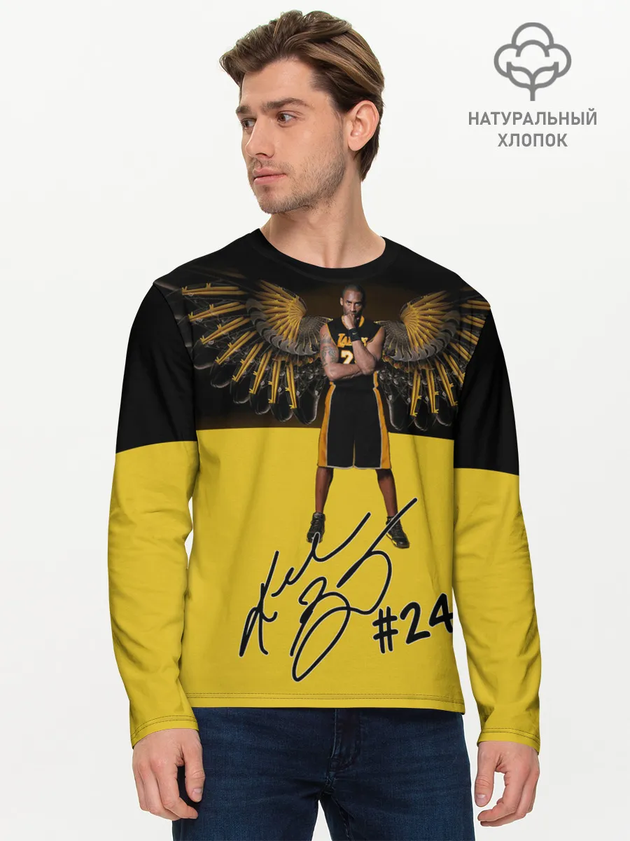 Мужской лонгслив базовый / Kobe Bryant