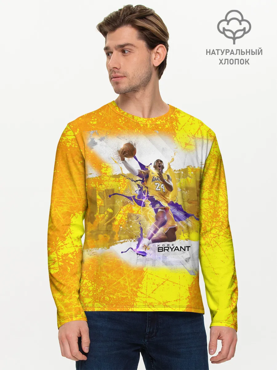 Мужской лонгслив базовый / Kobe Bryant