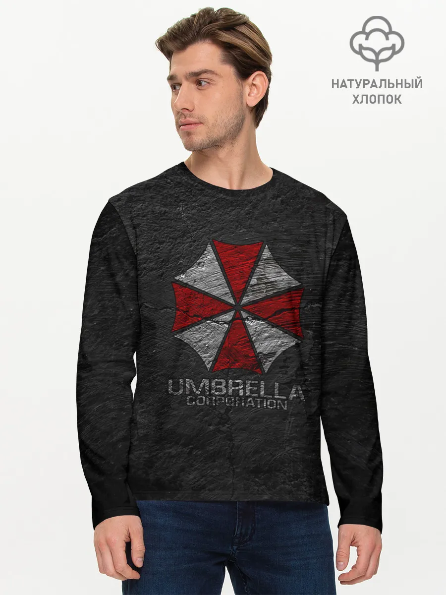 Мужской лонгслив базовый / UMBRELLA CORP