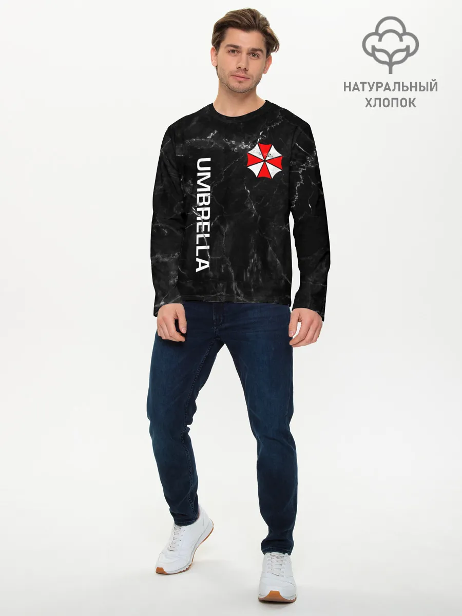 Мужской лонгслив базовый / UMBRELLA CORP