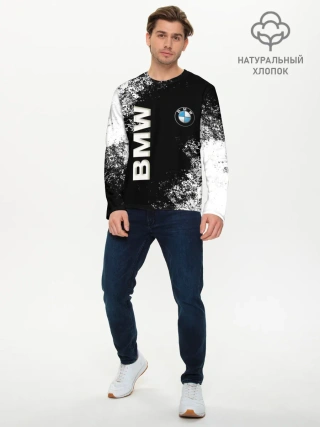 Мужской лонгслив базовый / BMW