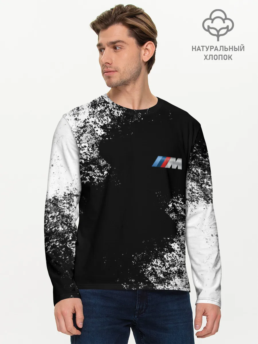 Мужской лонгслив базовый / BMW