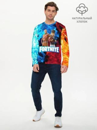 Мужской лонгслив базовый / Фортнайт