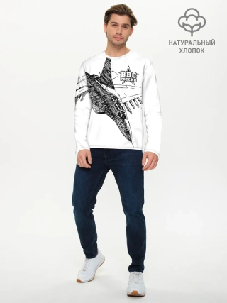 Мужской лонгслив базовый / ВВС России