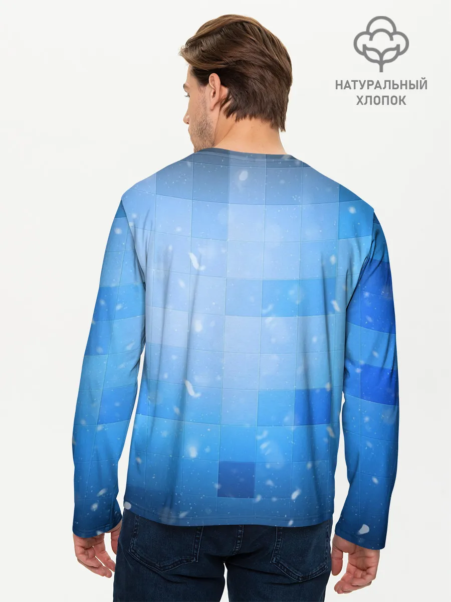 Мужской лонгслив базовый / Minecraft / Майнкрафт