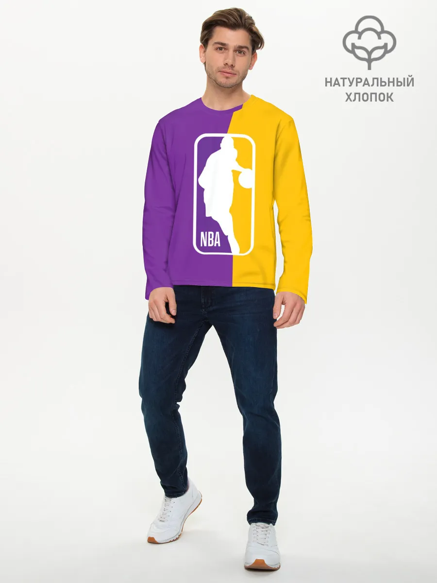 Мужской лонгслив базовый / NBA Kobe Bryant