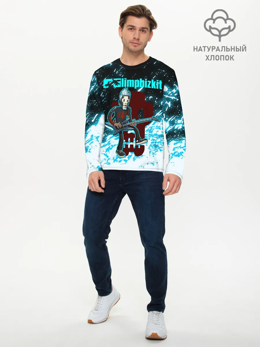 Мужской лонгслив базовый / LIMP BIZKIT