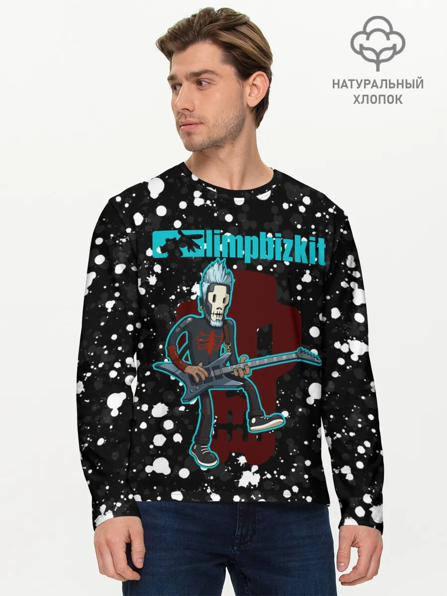 Мужской лонгслив базовый / LIMP BIZKIT