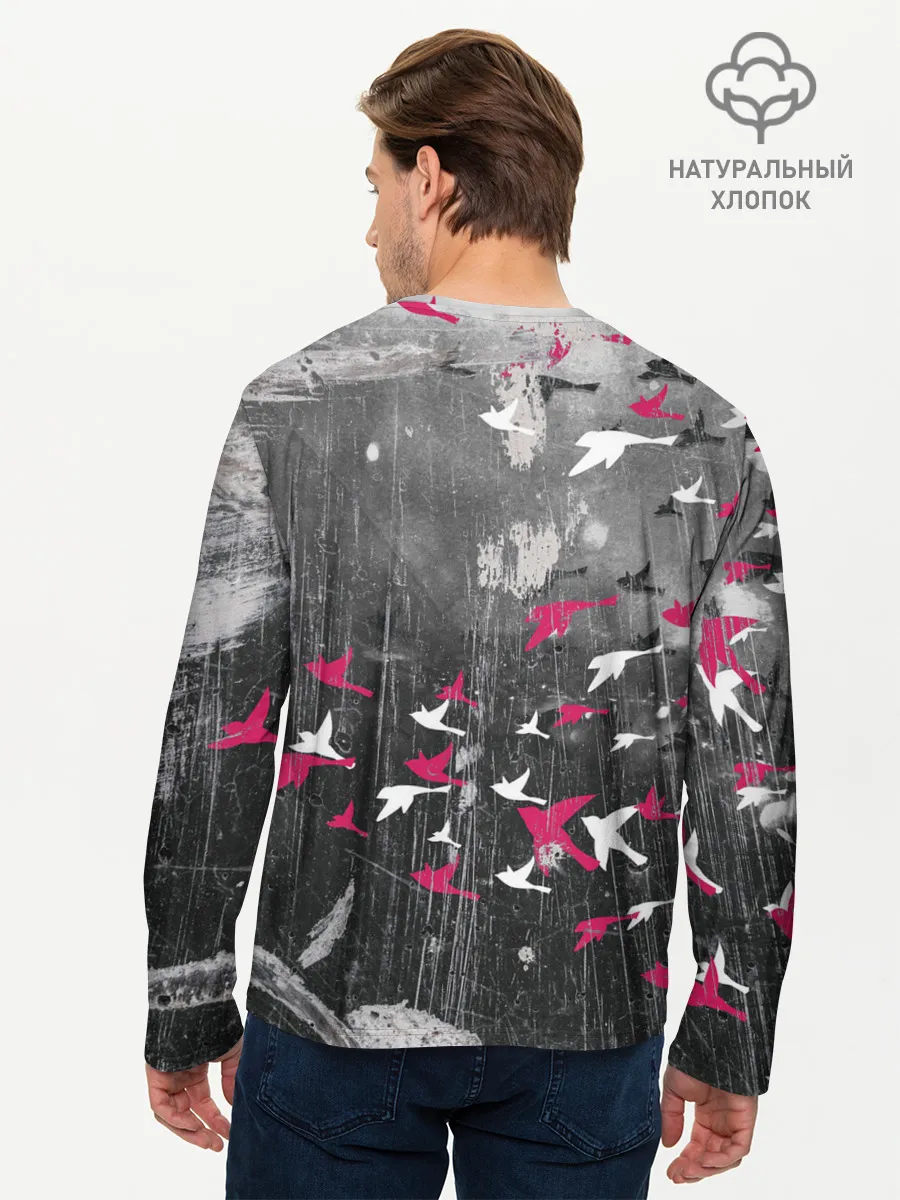 Мужской лонгслив базовый / Three Days Grace art