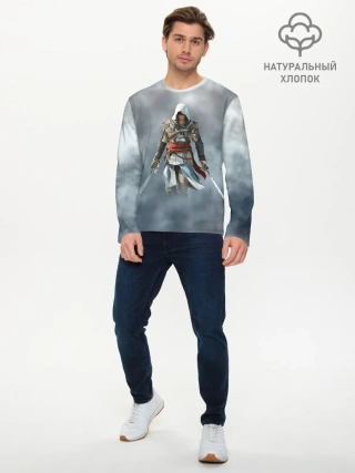 Мужской лонгслив базовый / ASSASSINS CREED.