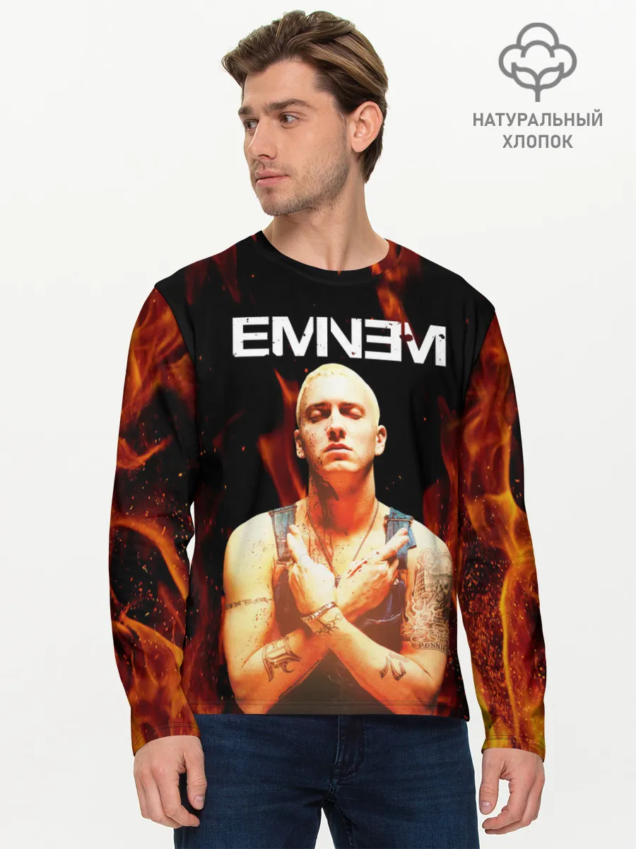 Мужской лонгслив базовый / EMINEM.