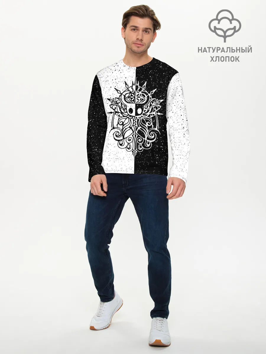 Мужской лонгслив базовый / HOLLOW KNIGHT | ХОЛЛОУ НАЙТ