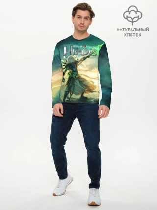Мужской лонгслив базовый / Heroes of Might and Magic