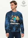 Мужской лонгслив базовый / Minecraft / Майнкрафт