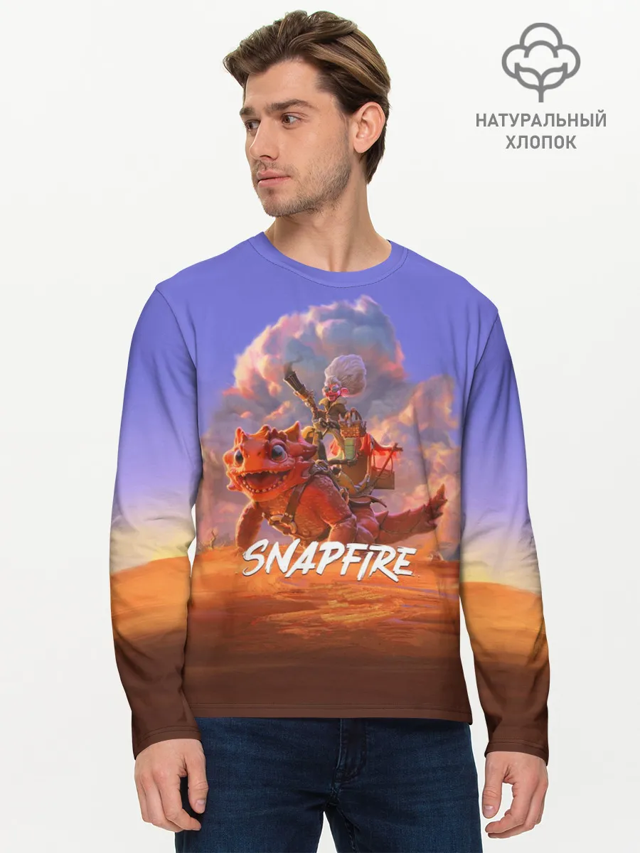Мужской лонгслив базовый / Snapfire