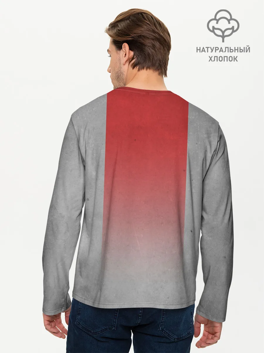 Мужской лонгслив базовый / Защитник Отечества