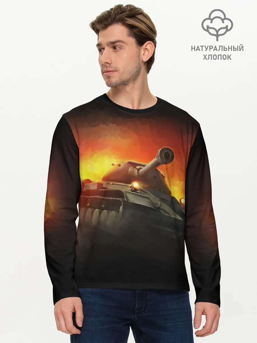 Мужской лонгслив базовый / Tank