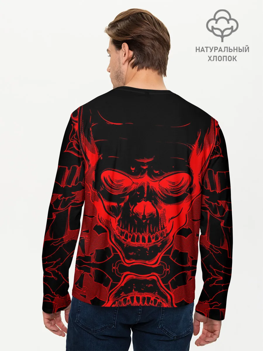 Мужской лонгслив базовый / AC/DC