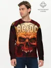 Мужской лонгслив базовый / AC/DC