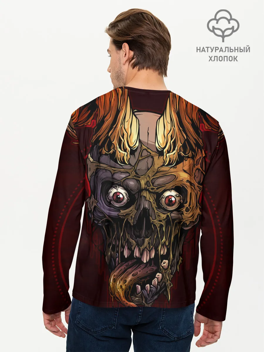 Мужской лонгслив базовый / AC/DC