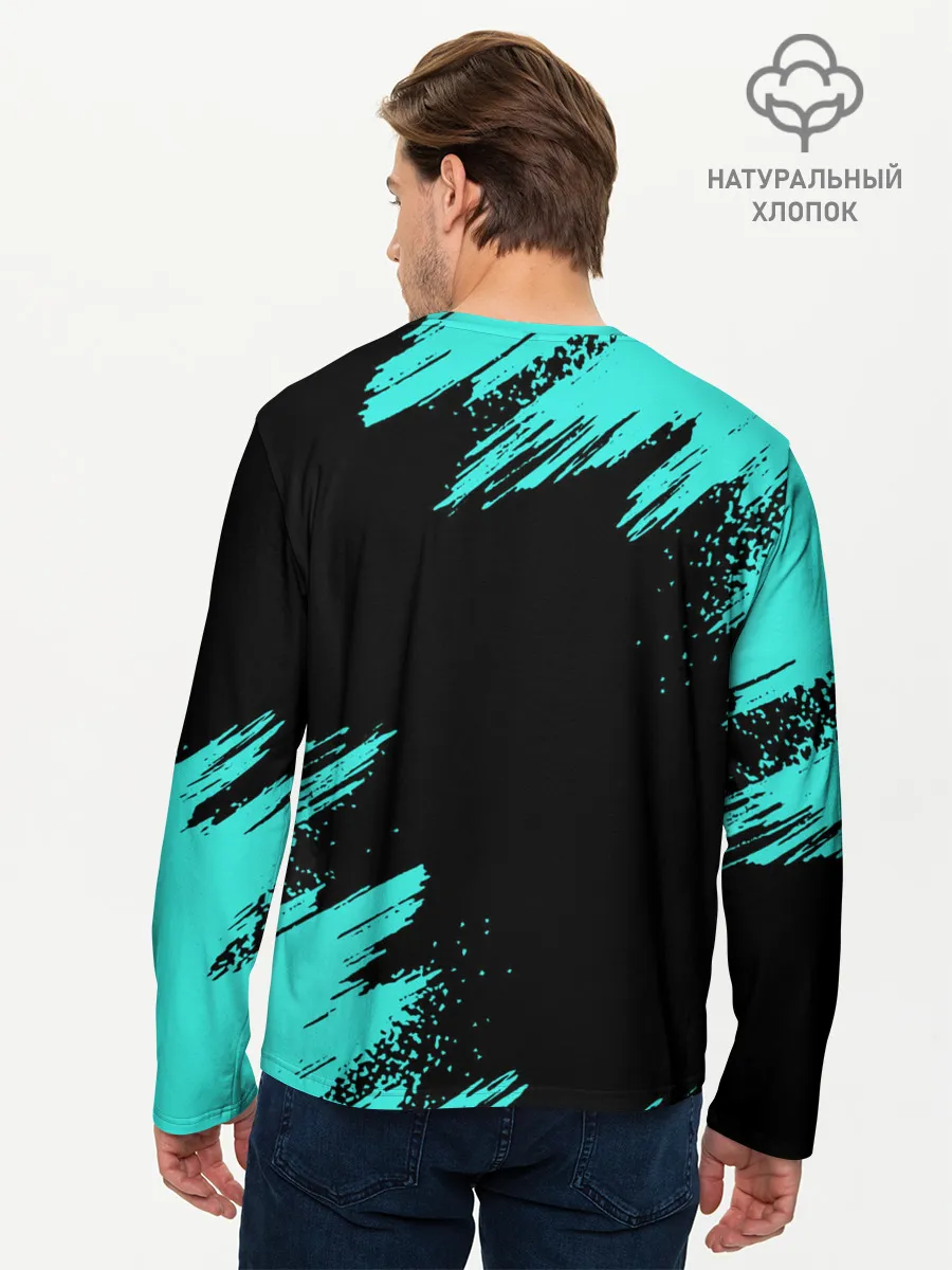 Мужской лонгслив базовый / MINECRAFT