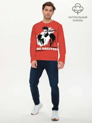 Мужской лонгслив базовый / The Greatest